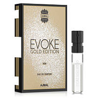 Ajmal Evoke Gold Edition For Him Парфюмированная вода (пробник) 1.5ml