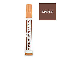 Маркер для реставрации мебели Furniture Marker, ДСП, ламинат, изделия из кожи (10 цветов на выбор) Maple