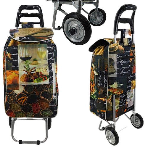 Купить Хозяйственная сумка тележка на колесах, тачка кравчучка на двух ...