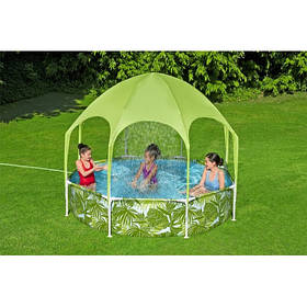 Каркасний Bestway Splash-in-Shade 56432 (244×51 см, тент UV, 1688 л)