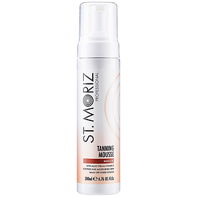 Мус-автобронзант з алое вера та вітаміном Е автозасмага St. Moriz Tanning Mousse Professional Medium 200 мл