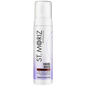 Мус-автозасмага з алое вера та вітаміном Е St. Moriz Tanning Mousse Professional Dark 200 мл