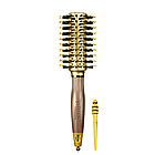 Щітка брашинг для волосся керамічна Salon Professional Ceramic (96008 THII), фото 3