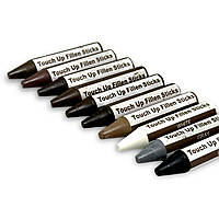 Восковий олівець для ремонту меблів Fillen Sticks, ДСП, ламінат, вироби з дерева (10 кольорів на вибір)