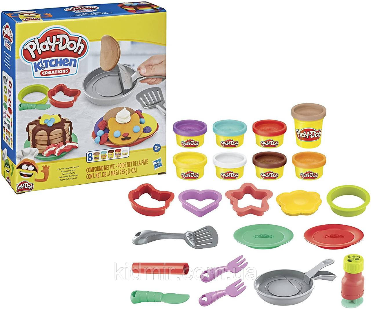 Play-Doh F1279 Плей-До набір пластиліну Млинці Летючі диски