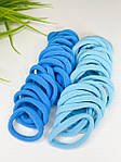 Резинки мікрофібра 4 см голубі міх, фото 2