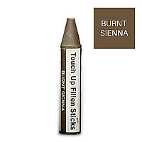 Восковый карандаш для ремонта мебели Fillen Sticks, ДСП, ламинат, изделия из дерева (10 цветов на выбор) Burnt Sienna