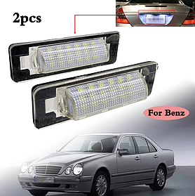 LED підсвітка номера для Mercedes-Benz (Мерседес) C-Class W202 (Facelift), E-Class W210