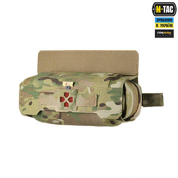 Медичний підсумок горизонтальний M-Tac ROLL Elite для аптечки військової, навісний на спину плитоноски
