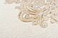 Розкішні вінілові шпалери орнамент у східному стилі Vinil LS Орхан КФV 1-1623 молочний 0,53х10.05 м, фото 3