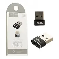 Перехідник Hoco UA6 OTG USB Female to Type-C Male