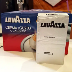 Уценка!!! Кава мелена Lavazza Crema e Gusto Classico 250 г Лавацца Оригінал Італія Крема