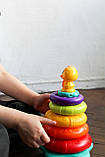 Пірамідка музична Райдужне каченя 2101, фото 7