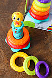 Пірамідка музична Райдужне каченя 2101, фото 5