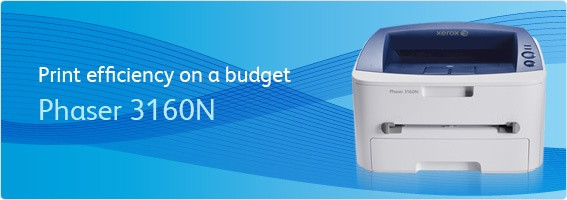 Xerox Phaser 3160N, компактный сетевой лазерный принтер формата А4 ...