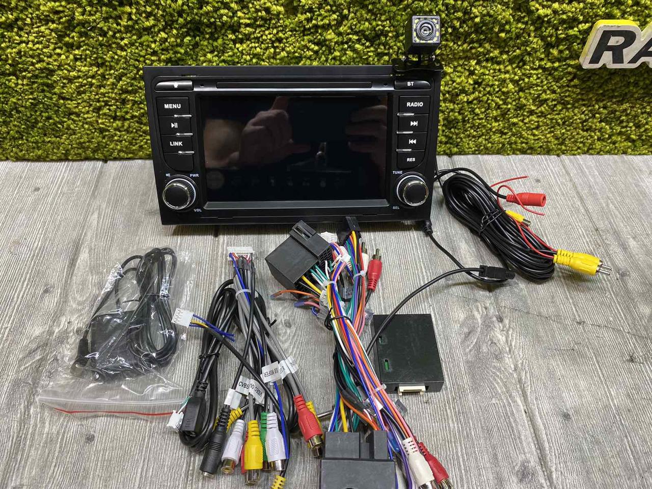 Штатная магнитола андройд для Ауди А4 / Audi A4 b6 2002-2008 ауди а4 ...