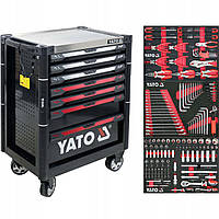 Шафа сервісна з інструментами YATO YT-55308 157 елементів