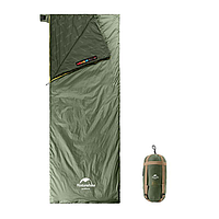 Спальный мешок сверхлегкий Naturehike Lightweight Summer LW180 NH21MSD09, (15°C), 190*75, светло-зеленый