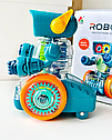 Дитячий робот що рухається та їздить FS238-6 A з підсвіткою та музикою  Бірюзовий, фото 3