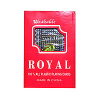 Карты игральные пластиковые ROYAL 56 карт