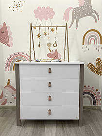 Комод Верес 900 Монако капучино-білий