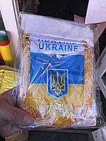 Вимпел Украіна з трезубом 20 см