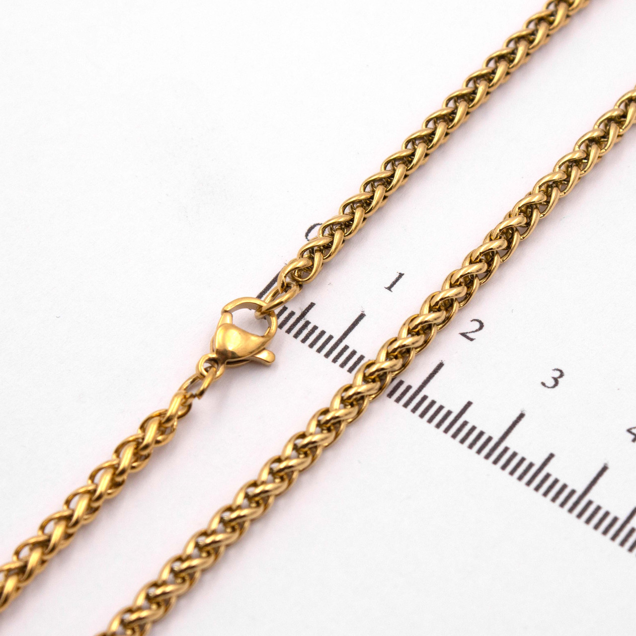 Ланцюжок 14К Stainless Steel "Кіска" 0,3*0,3/60 см Xuping 424487(3), фото 1