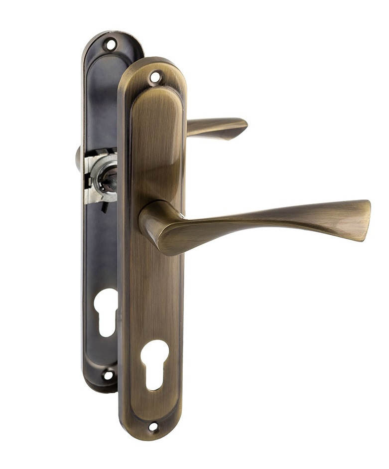 Ручка на планці FZB 85 мм AB бронза