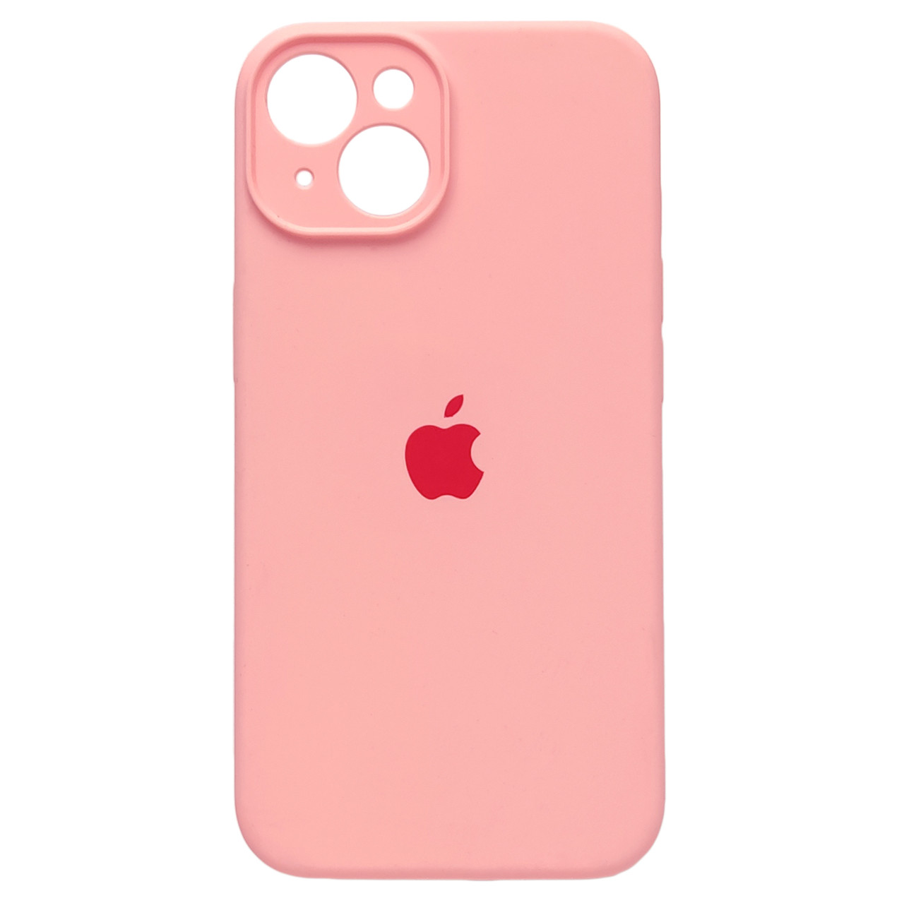 Чохол Silicone Full Camera для Apple iPhone 14 Grapefruit