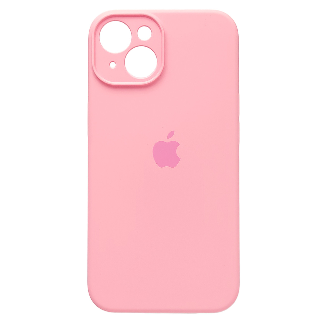 Чохол Silicone Full Camera для Apple iPhone 14 Light Pink