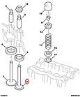 Клапан випускний Fiat Ducato 230, Peugeot Boxer, Citroen Jumper (1994-2002) 1.9D/TD (1905), 9613736280, 094973, фото 4