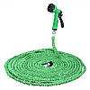 Садовий шланг для поливання Мagic House 52.5 м175FT, поливальний розтягувальний диво-шланг Стрейч Хоз, насадка, фото 2