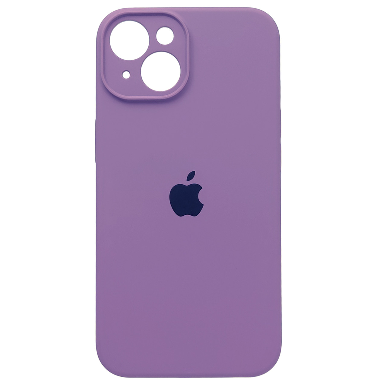 Чохол Silicone Full Camera для Apple iPhone 14 Blueberry