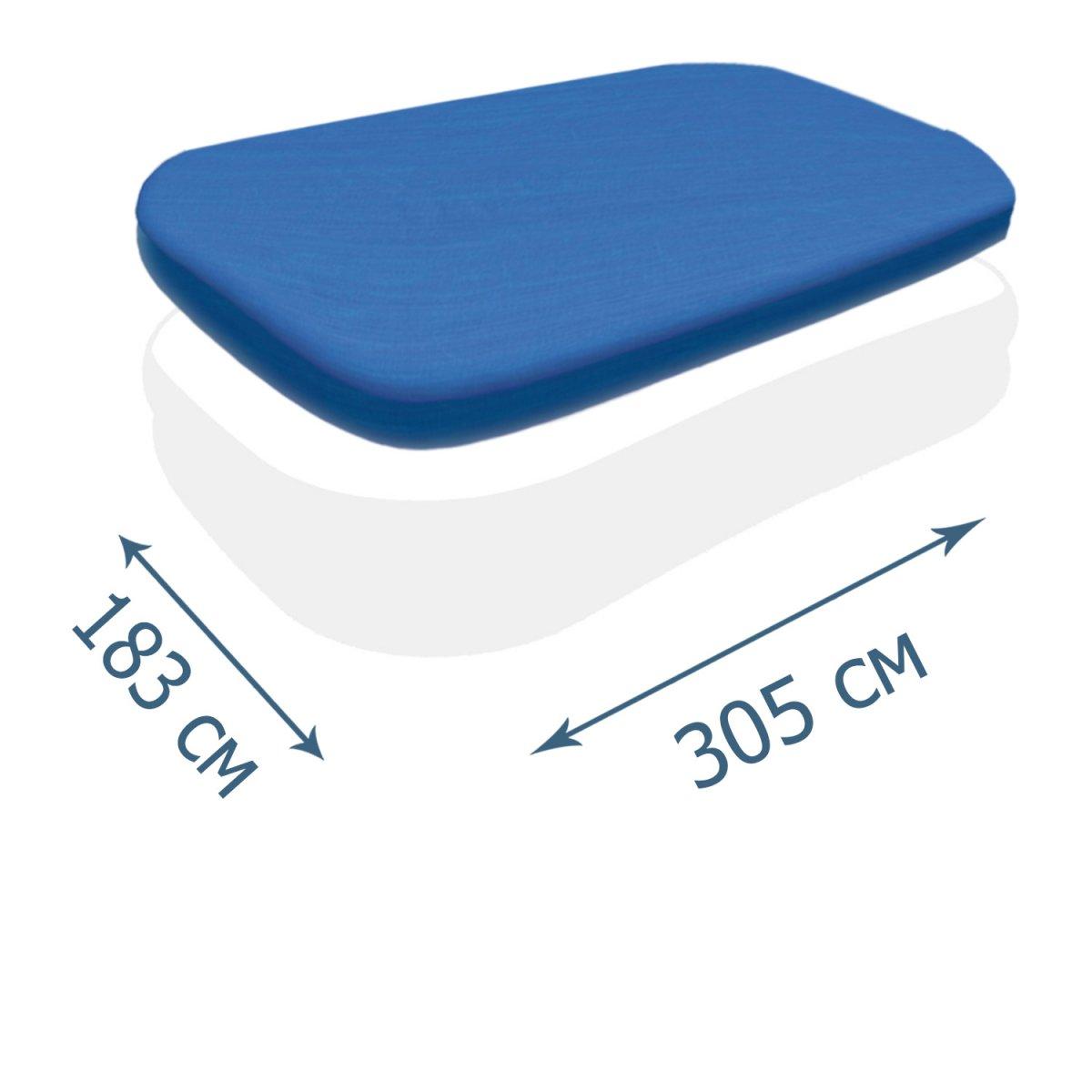 Тент — чохол для надувного басейну 305 х 183 см матеріал Тарпаулін, фото 1