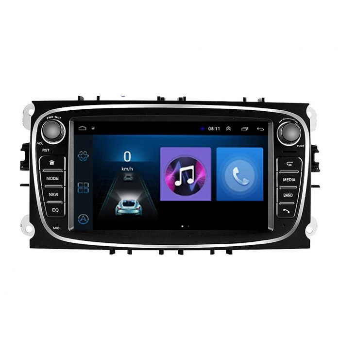 Штатна магнітола FORS.auto M150 для Ford Focus/Mondeo/S-Max/C-Max/Kuga/Fiesta/Fusion (7 inch, black)