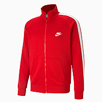 Олімпійка Nike (Найк) еластіка червона за лампасом