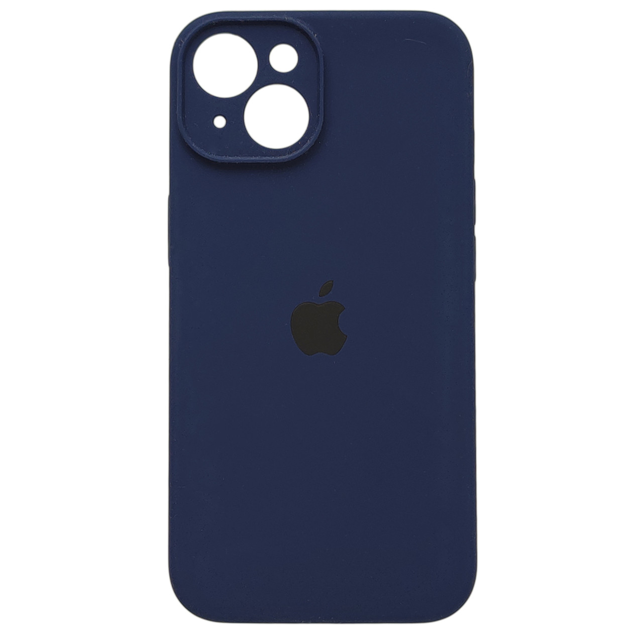 Чохол Silicone Full Camera для Apple iPhone 14 Dark Blue