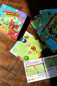 Настільна гра Малюнки та логіка 4FUN