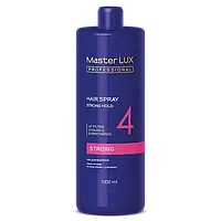 Лак для волос сильной фиксации Master LUX Hair Spray Strong Hold 1000 мл.