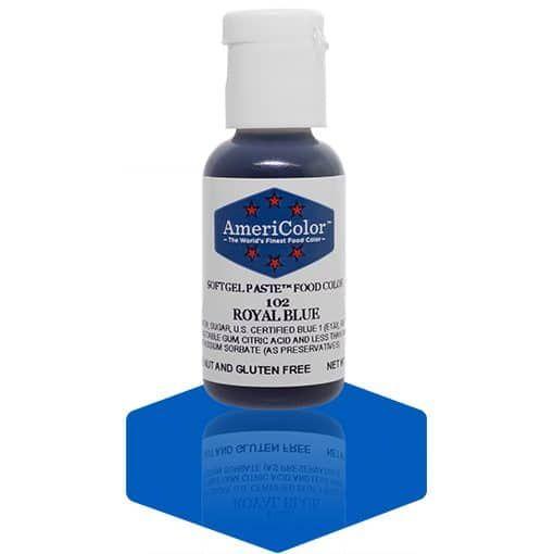 Барвник гелевий Америколор (Americolor) Королівський синій (Royal Blue), 21г, фото 1