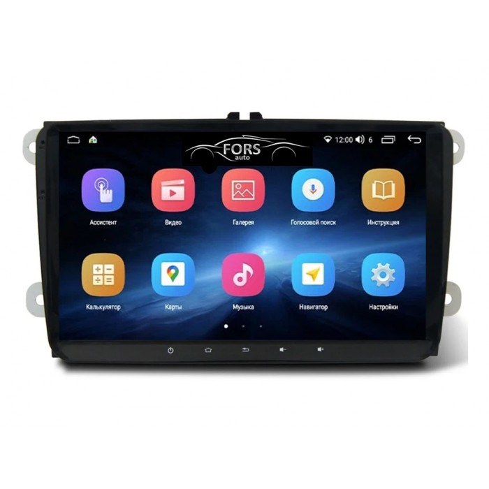 Універсальна магнітола FORS.auto для Volkswagen VW9-150 на Android (9 inch, 2+32 Gb)