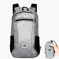 Рюкзак компактный Vanaheimr Ultralight 24×16×41 см 18 л Серый.