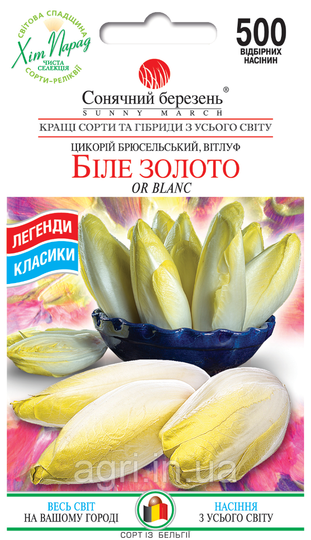 Салат Цикорний Біле Золото, 500шт.