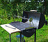 Мангал гриль барбекю Троян із кришкою та рожном, фото 4