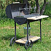 Мангал гриль барбекю Троян із кришкою та рожном, фото 5