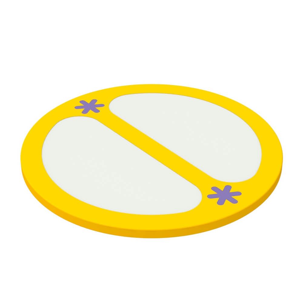 Мат гімнастичний Дзеркальний килимок, шкірозамінник Флай (Kidigo ТМ)