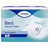 Пелюшки поглинаючі Tena Bed Plus Wing SZone 180х80 см 20-шт