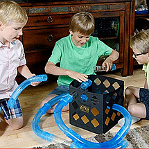 Світні трубопровідні перегони CHARIOTS SPEED PIPES/ трубопровідний автотрек/перегоновий трек 27 деталей, фото 3