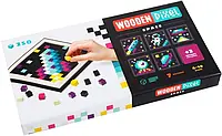 Детская игра Мозаика Левеня Wooden Pixel 1 Космос 14873,в коробке