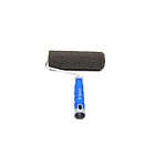 Валик KUBALА для нанесення шпаклівки, фінішного покриття (сірий) ширина 230 мм з ручкою в комплекті, фото 3